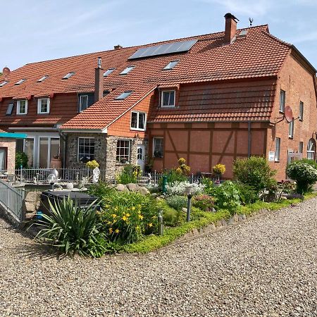 Landhausidyll Ferienwohnung Grundshagen المظهر الخارجي الصورة
