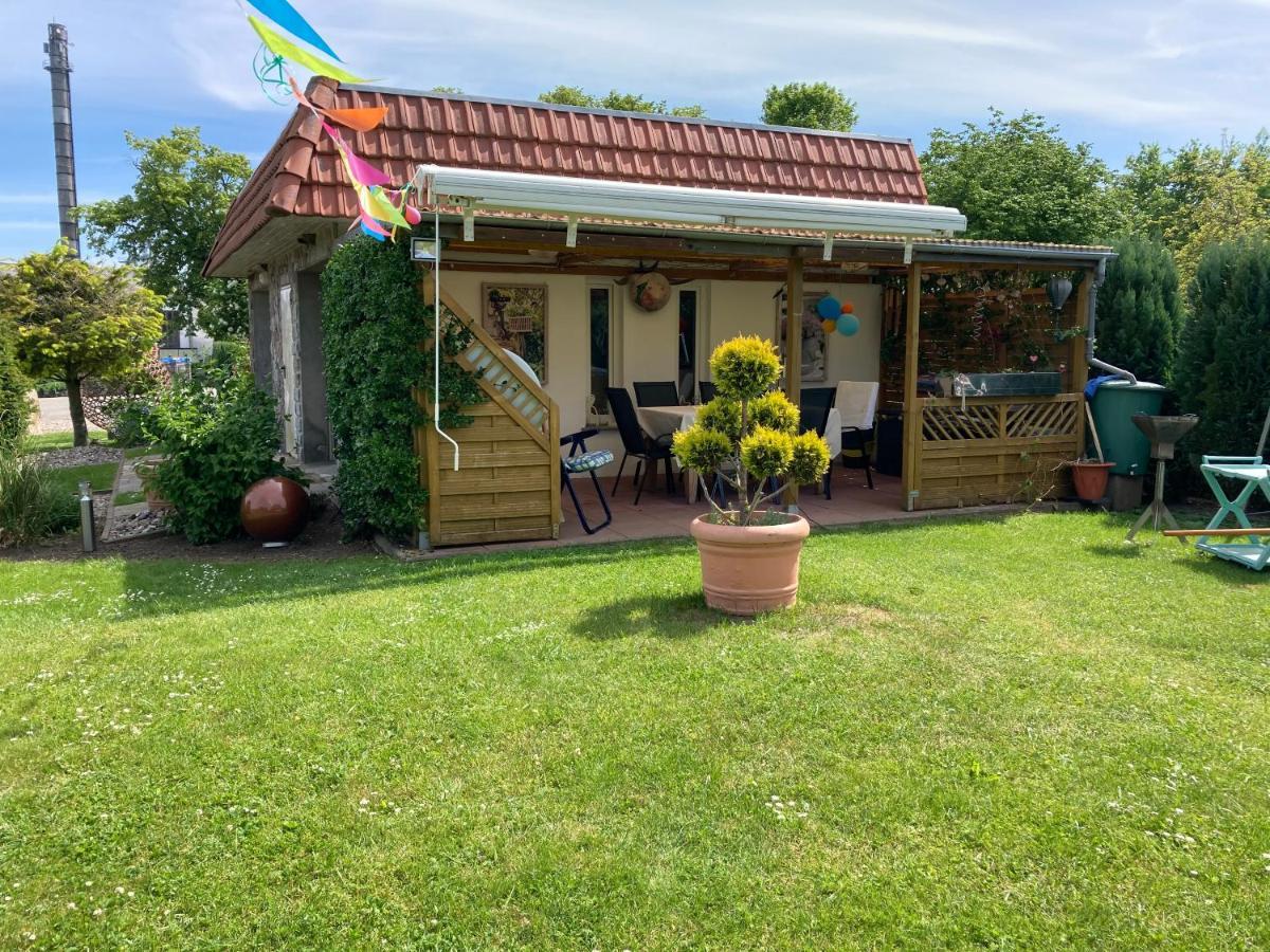 Landhausidyll Ferienwohnung Grundshagen المظهر الخارجي الصورة