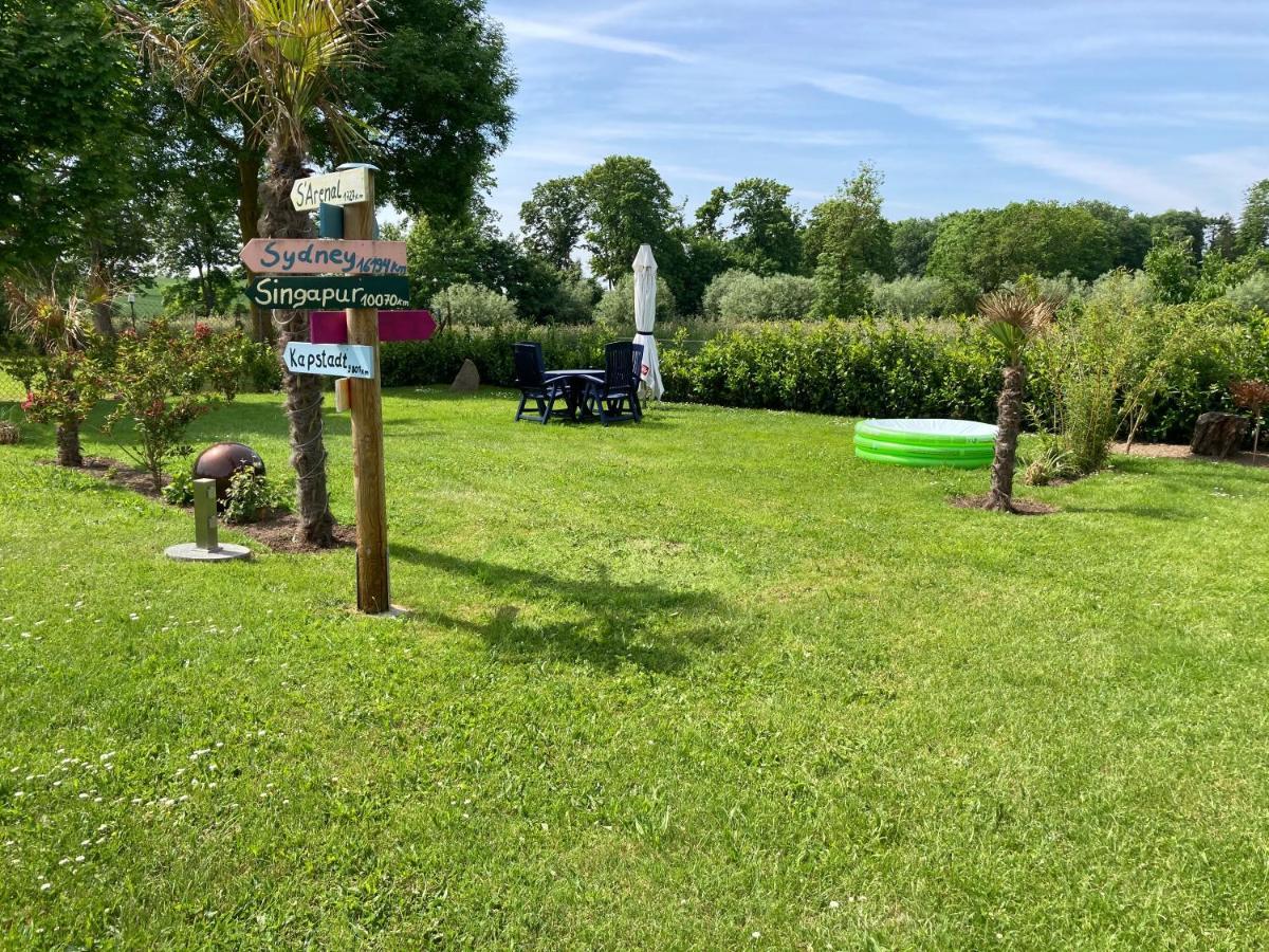Landhausidyll Ferienwohnung Grundshagen المظهر الخارجي الصورة